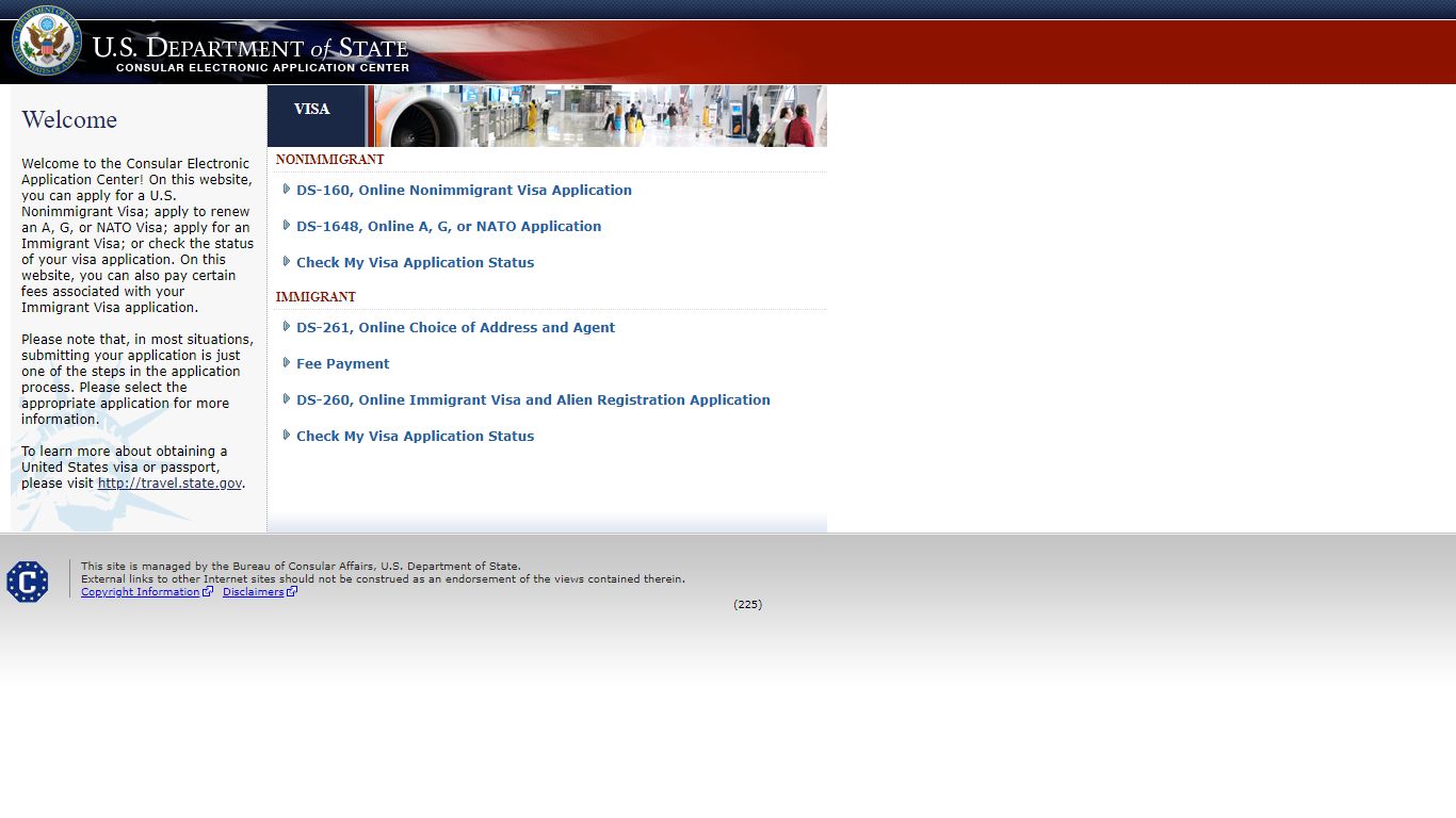 Consular Electronic Application Center - United States Department of State
