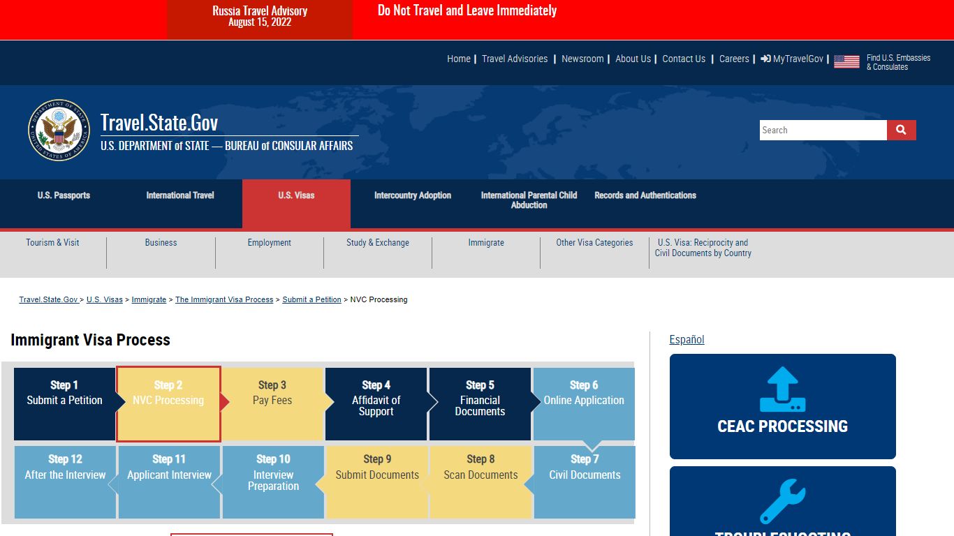 NVC Processing - United States Department of State