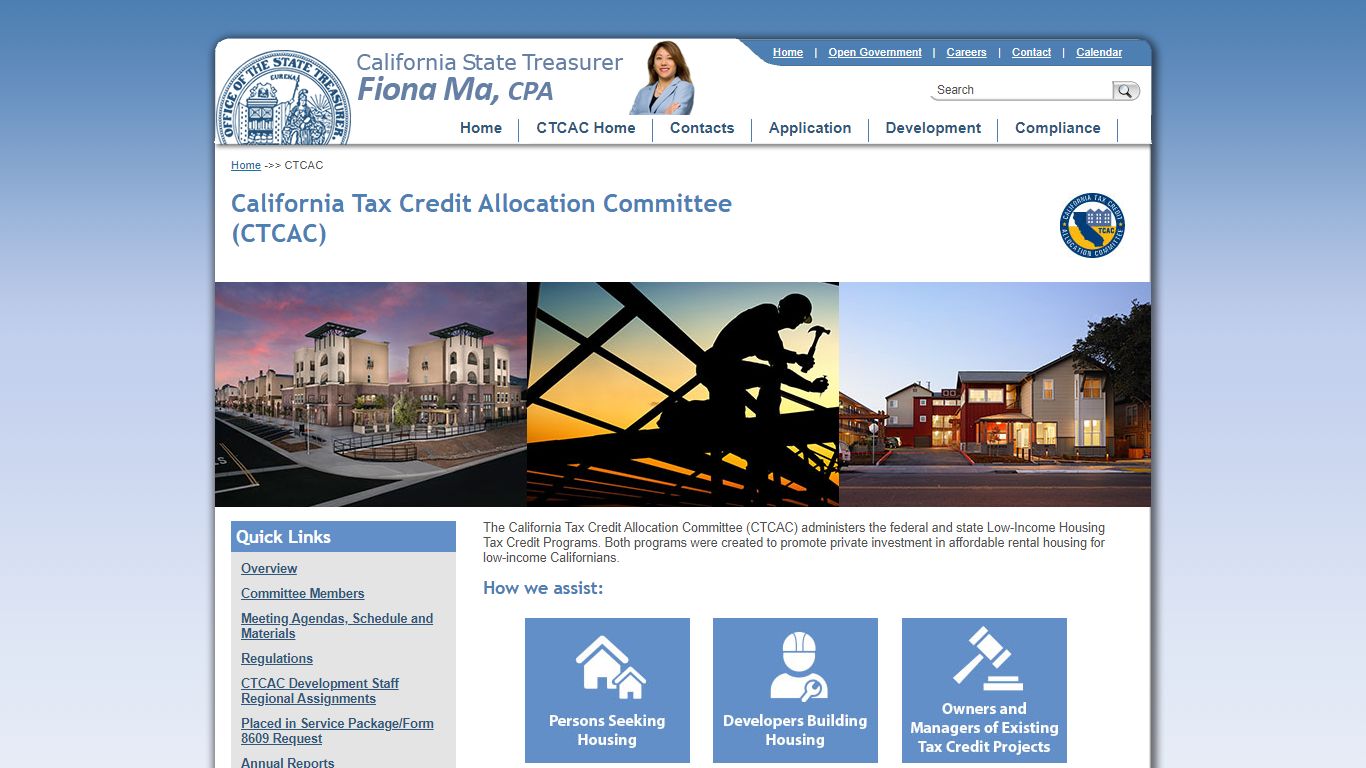 CTCAC - California State Treasurer